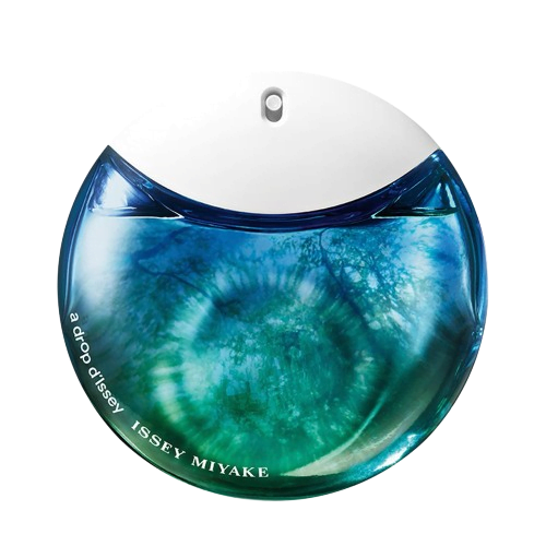 bottle of fraiche perfume by issey miyake, stunning design
